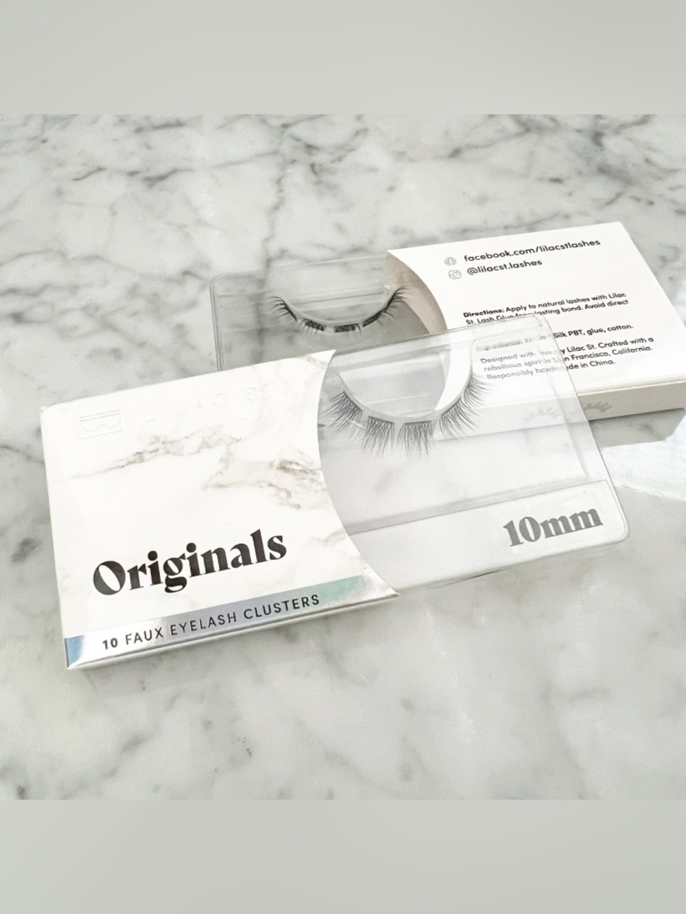 Lilac St. Originals 10mm Faux Eyelash Clusters - 2 Sets